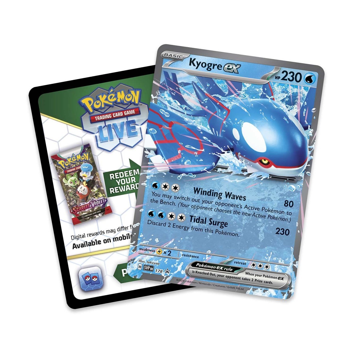 Azure Legends Tin (Kyogre ex)