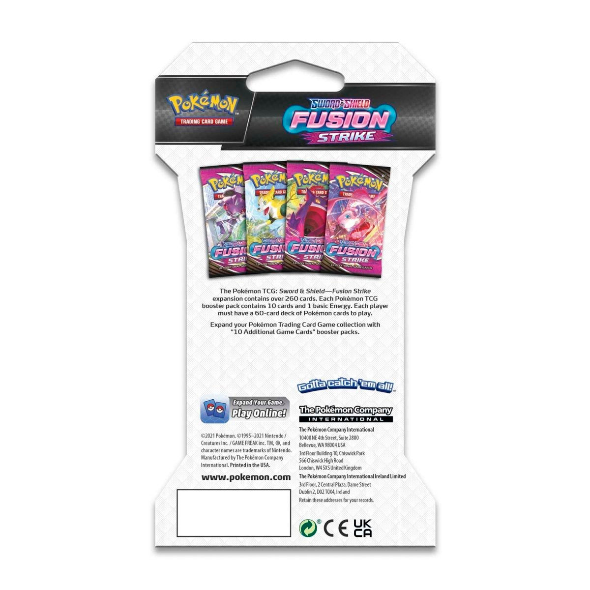 Fusion Strike Sleeved Booster Pack (10 Cards)
