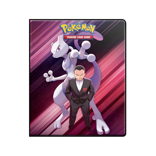 Destined Rivals Mewtwo Giovanni Ultra Pro 9 Pocket Binder