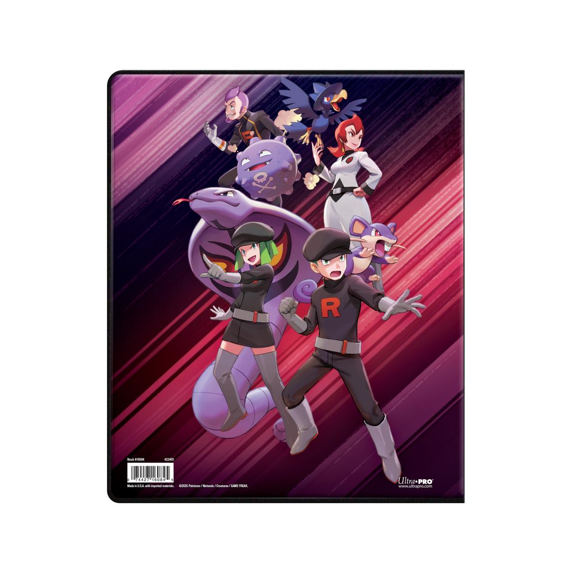 Destined Rivals Mewtwo Giovanni Ultra Pro 9 Pocket Binder