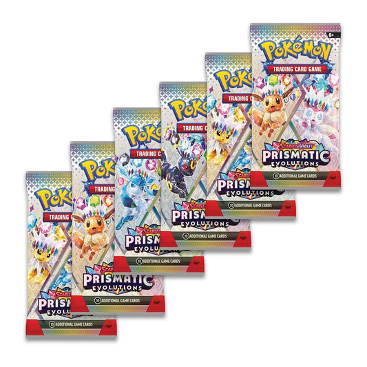 Prismatic Evolution Booster Bundle (6 Packs)