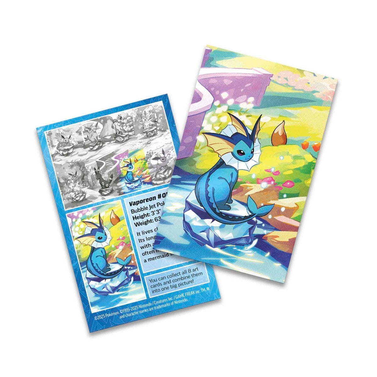 Prismatic Evolutions Mini Tin (Vaporeon)