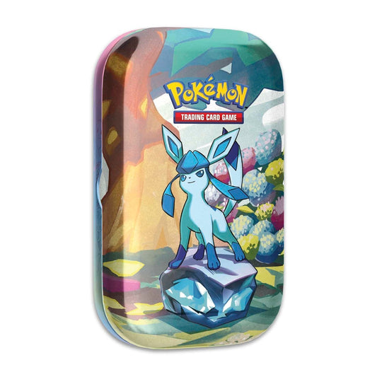 Prismatic Evolutions Mini Tin (Glaceon)