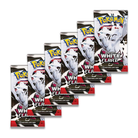 White Flare Booster Bundle (6 Packs)