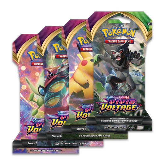 Vivid Voltage Sleeved Booster Pack (10 Cards)