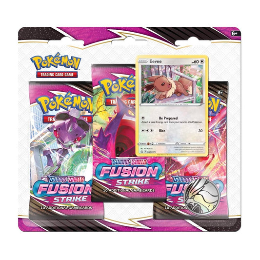 Fusion Strike 3 Booster Packs Eevee Promo Card