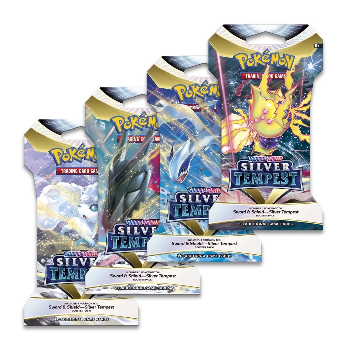 Silver Tempest Sleeved Booster Pack (10 Cards)