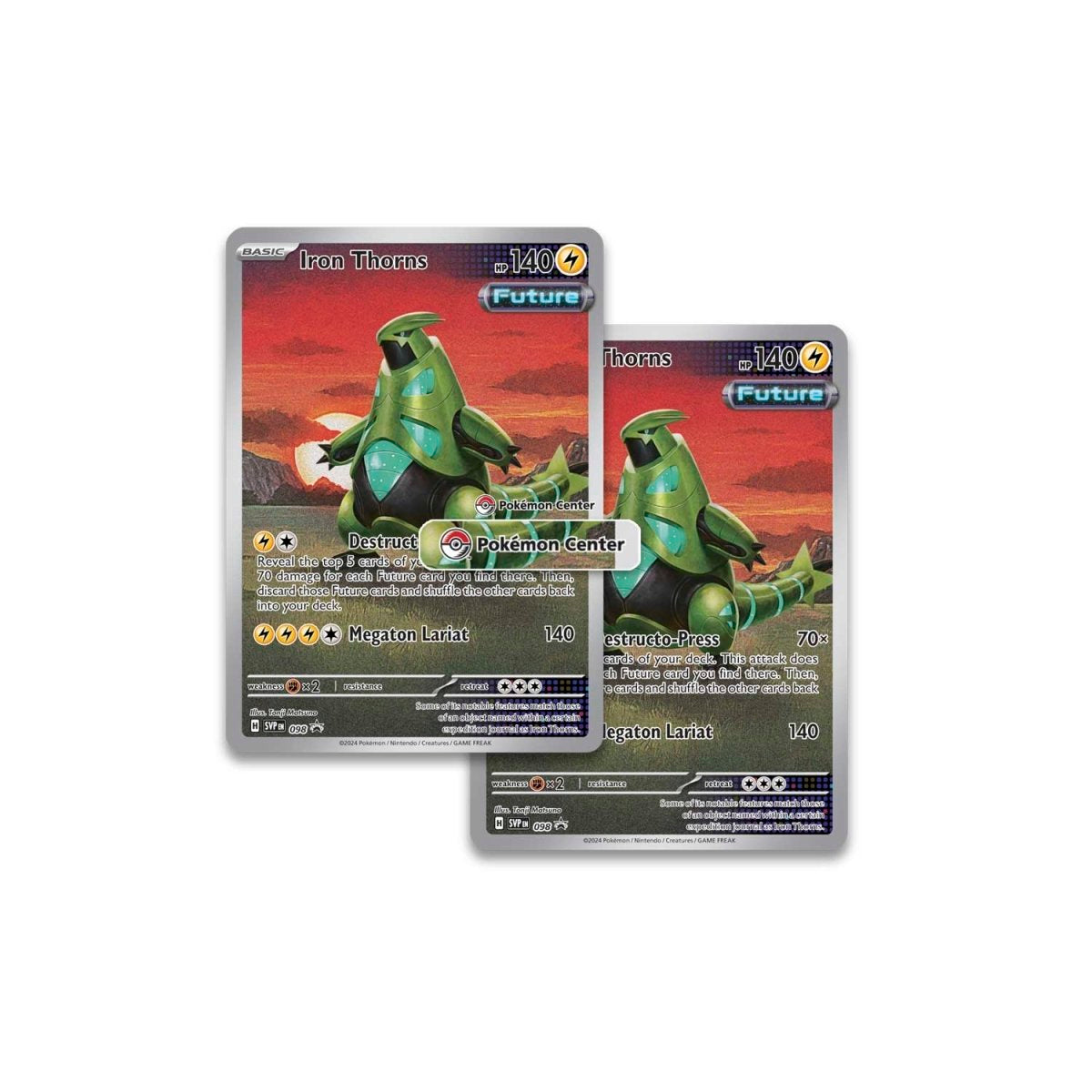 Temporal Forces (Pokemon Center) ETB (Iron Leaves)