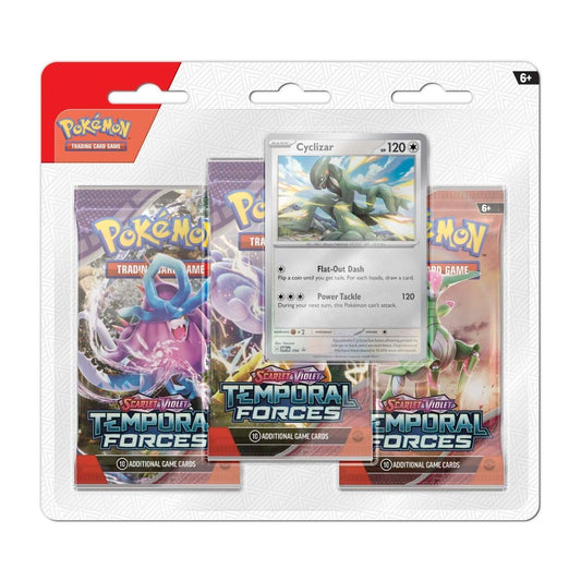 Temporal Forces 3 Booster Packs & Cyclizar Promo Card