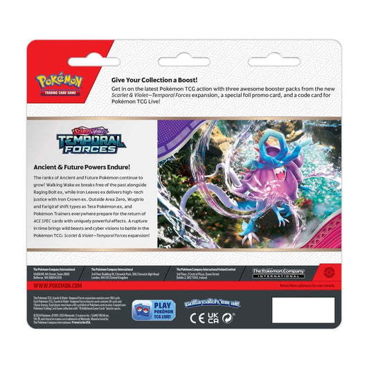 Temporal Forces 3 Booster Packs & Cyclizar Promo Card