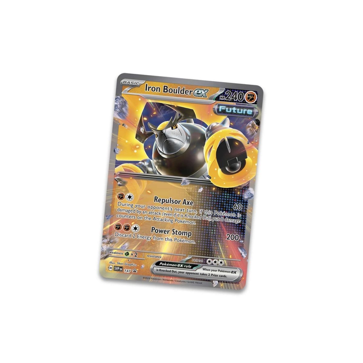 Paradox Destinies Tin (Iron Boulder ex)