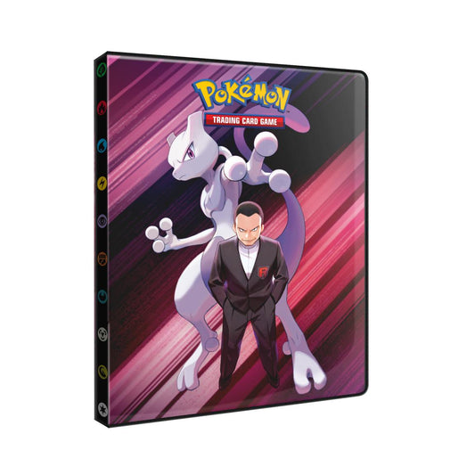Destined Rivals Mewtwo Giovanni Ultra Pro 9 Pocket Binder